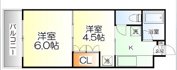 仙台駅 徒歩13分 2階の物件間取画像